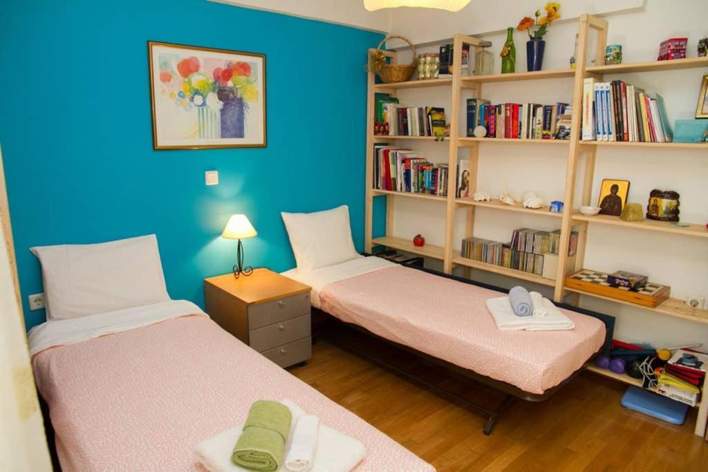 Spacious Family Flat Near Parthenon Free Parking Ateny Zewnętrze zdjęcie