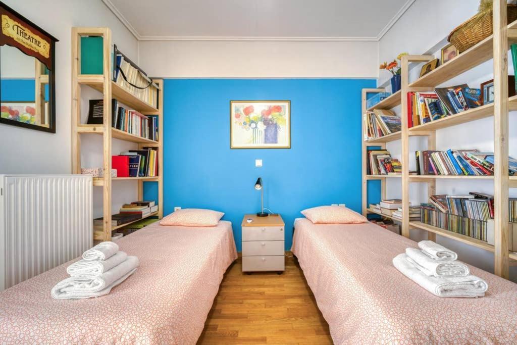 Spacious Family Flat Near Parthenon Free Parking Ateny Zewnętrze zdjęcie