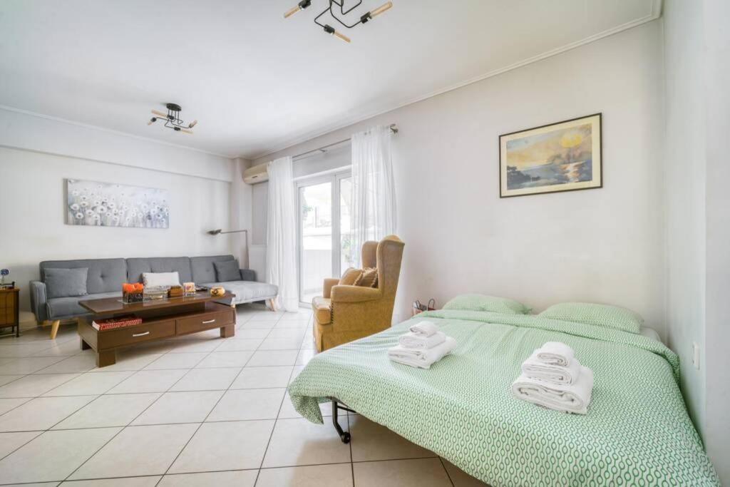 Spacious Family Flat Near Parthenon Free Parking Ateny Zewnętrze zdjęcie