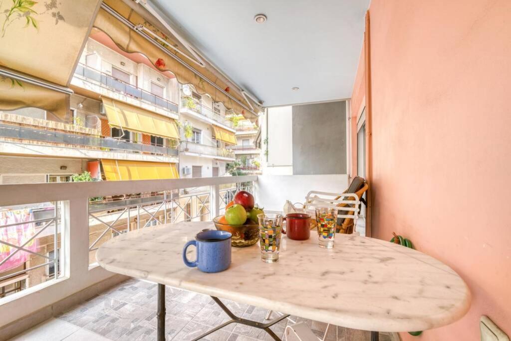 Spacious Family Flat Near Parthenon Free Parking Ateny Zewnętrze zdjęcie