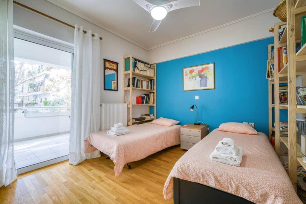 Spacious Family Flat Near Parthenon Free Parking Ateny Zewnętrze zdjęcie